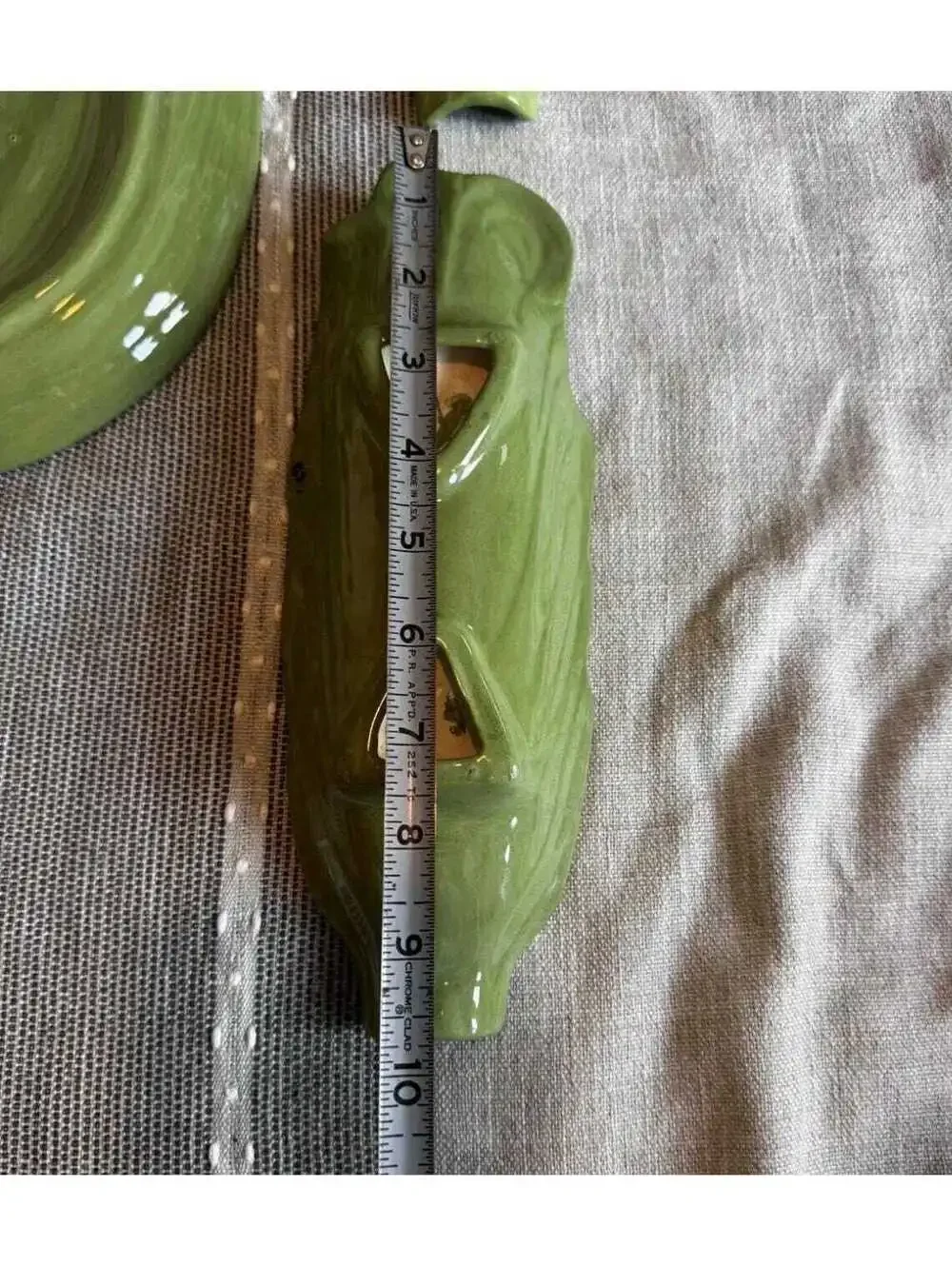 Vintage Ceramic Corn on the Cob Serving Set: 5-Piece Farmhouse Platter & Plates